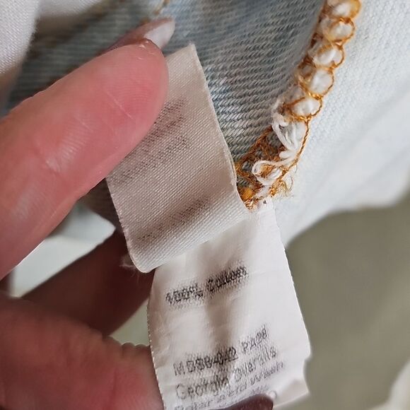 Show Me Your Mumu Georgia Large Denim Shortall Overalls - Picture 8 of 10